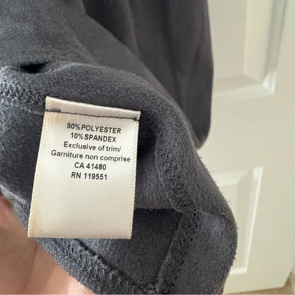 GF Collection Grey Suede Dress - Picture 4 of 4